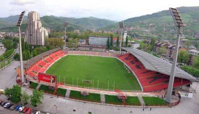 Выездной матч Украины против Боснии и Герцеговины пройдет в городе Зеница