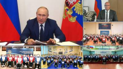 Путин пожелал паралимпийцам побед перед Играми в Токио