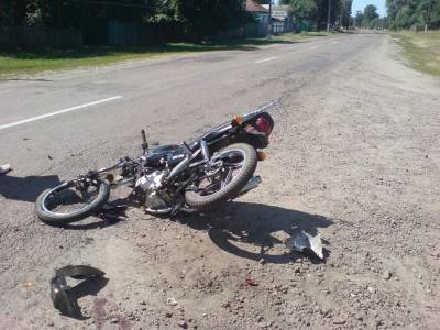 В Смоленской области два человека пострадали, упав с мотоцикла