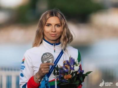 Белорусская легкоатлетка Тимановская выставила на торги медаль Европейских игр