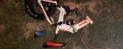 В Абакане камера велосипедиста запечатлела момент его гибели в ДТП