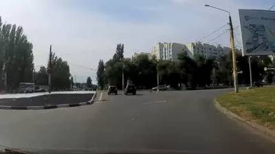В Воронеже появился новый перекрёсток с круговым движением