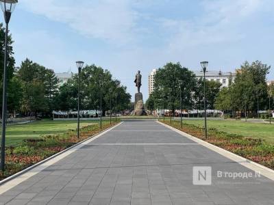 Как выглядит благоустройство площади Горького в Нижнем Новгороде