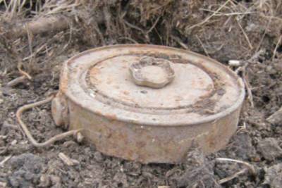 На набережной Горького в Смоленске нашли противотанковую мину