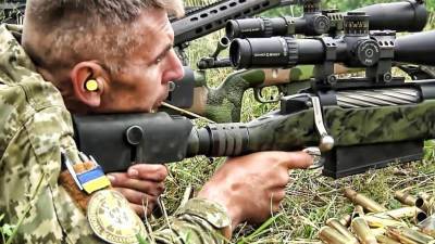 Украинские снайперы готовятся устроить провокацию против ЛНР