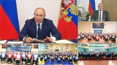 Путин встретился с паралимпийской сборной России