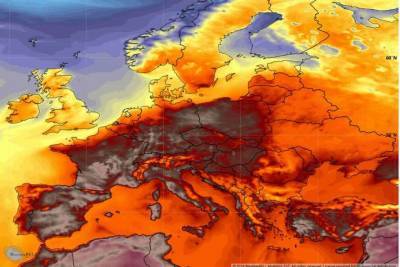 Волна беспощадной жары из Сахары надвигается на Европу