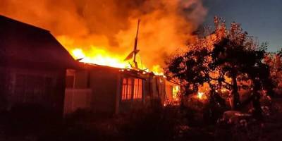 Сгорели восемь домов: На Урале потушили крупный пожар в садовом товариществе