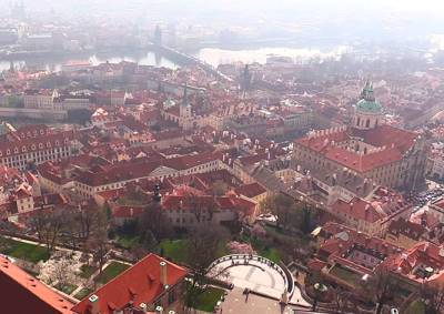 Видео: волшебная Прага с вершины собора Святого Вита