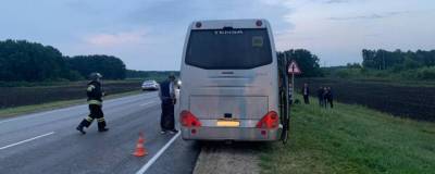 В Тамбовской области восемь человек пострадали в столкновении автобуса и трех «легковушек»