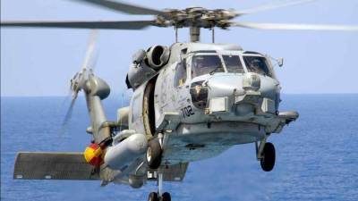 Вертолет ВМС США рухнул в океан у берегов Калифорнии