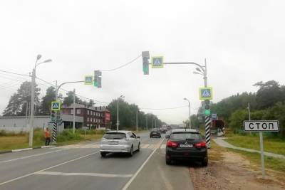 На федеральной трассе Тамбов-Пенза установили новые светофоры