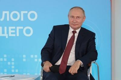 Путин на марафоне общества «Знание» рассказал о сбывшейся детской мечте