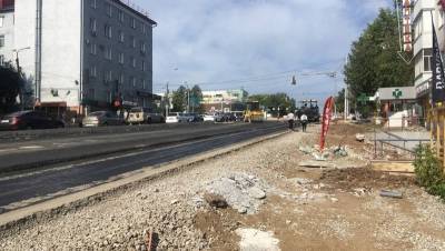 В Уфе отложили открытие улицы Комсомольской