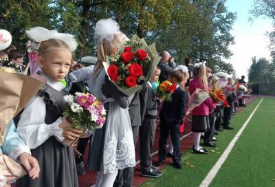 Обновленная лукашевская школа встретила учеников 1 сентября