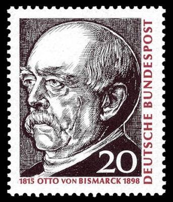 История Германии в почтовых марках: Отто фон Бисмарк