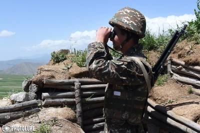 Армянский военный убит выстрелом снайпера на границе с Азербайджаном
