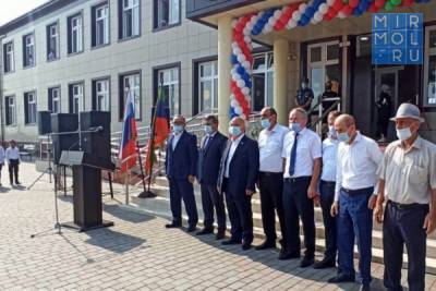 В Хасавюртовском районе состоялось открытие 4 школ