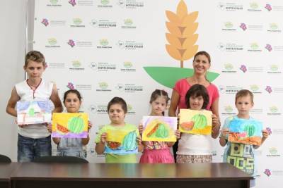 На Кубани реализуется социальный детский проект «Творческая мастерская «Подсолнух»