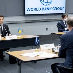 Зеленский встретился с главой Всемирного банка
