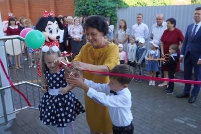 В Борисовке открыли детсад после капремонта