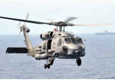 В США на побережье разбился вертолет
