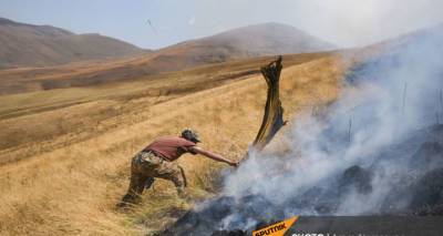 Какой ущерб нанесли вызванные азербайджанской стороной пожары – Татоян представил цифры