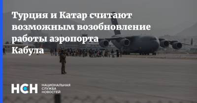 Турция и Катар считают возможным возобновление работы аэропорта Кабула