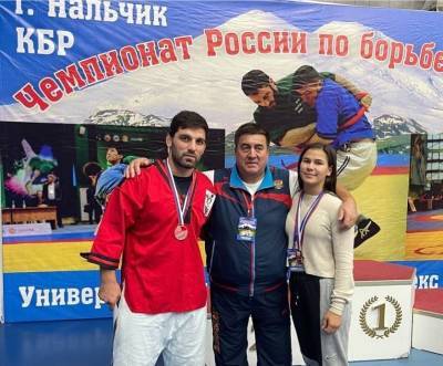 Астраханцы завоевали две медали на чемпионате России по борьбе на поясах