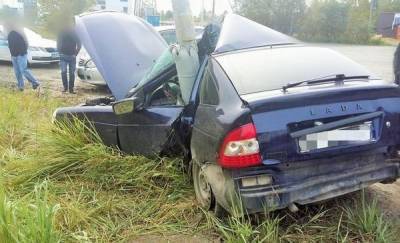 В Югре молодой водитель спровоцировал жесткую аварию и чудом выжил