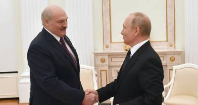 Итоги переговоров А. Лукашенко и В. Путина в Кремле