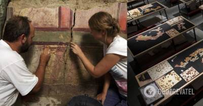 Во Франции нашли древние настенные фрески – фото