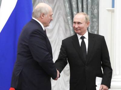 «Кто кого поглотит»: на переговорах Лукашенко развеселил Путина шуткой про интеграцию
