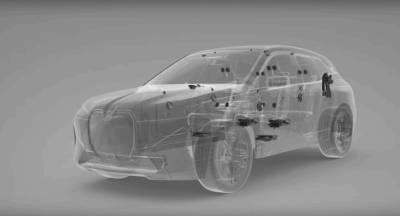 Алмазы в динамиках: электрический кроссовер BMW iX получил необычную аудиосистему
