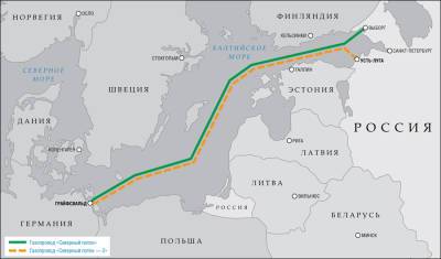 «Газпром»: строительство «Северного потока — 2» завершено