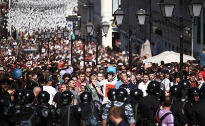 Социологи выяснили, как много россиян готовы участвовать в акциях протеста
