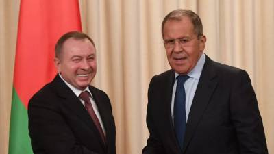 Главы МИД России и Белоруссии обсудили взаимодействие на международных площадках