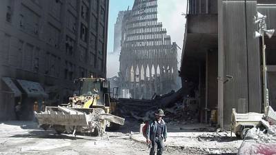 В США показали новые фото с места теракта 11 сентября 2001 года