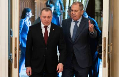 Главы МИД России и Белоруссии обсудили международную безопасность