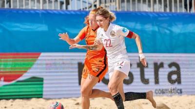 Россиянки победили Нидерланды в Суперфинале Евролиги по пляжному футболу