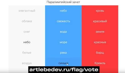Свобода, мудрость и борщ: студия Лебедева проводит цифровой референдум по триколору