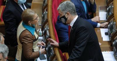 Неожиданный альянс. Смогут ли Порошенко с Тимошенко объединиться против Зеленского