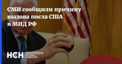 СМИ сообщили причину вызова посла США в МИД РФ