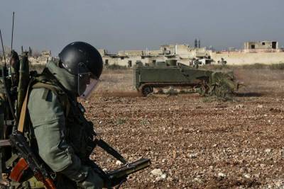 Российский военный погиб в Сирии при подрыве бронемашины - actualnews.org - Россия - Сирия