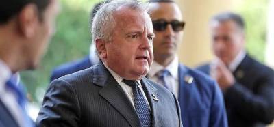 Посол США Джон Салливан покинул здание МИД России