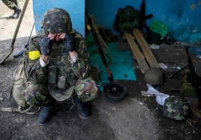 Украинские боевики продолжают нести небоевые потери из-за употребления алкоголя