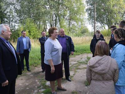 Ольга Окунева посетила Соловьевский ДК и встретилась с местным активом