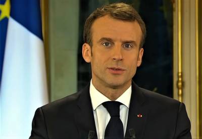 Эммануэль Макрон - Мишель Аун - Наджиб Микати - Президент Франции приветствует формирование нового правительства Ливана и мира - cursorinfo.co.il - Франция - Ливан