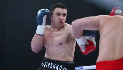 Сиренко нокаутировал Устинова в первом раунде и защитил титул WBC Asia