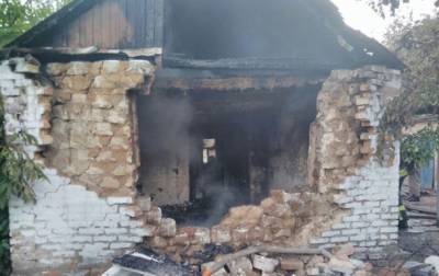 В Славянске при пожаре в частном доме погиб человек